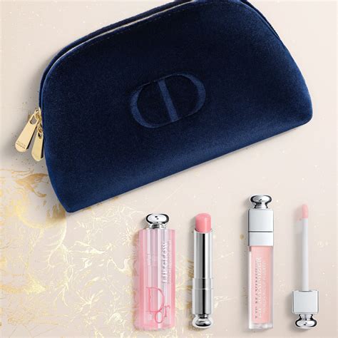 dior addict 2 set|Dior Addict Makeup Gift Set: 1 Lip Balm and 2 Glosses.